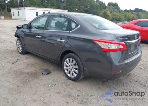 2014 Nissan Sentra S z USA, uszkodzony, nr VIN 3N1AB7AP3EY274778